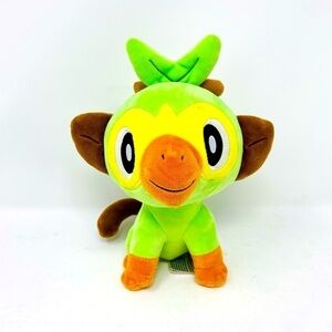 Jazwares Pokémon Grookey Plush 8”